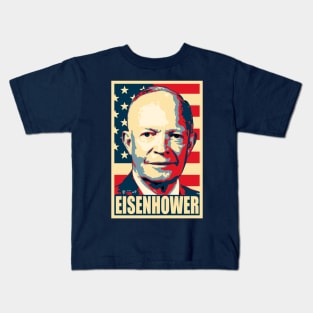 Dwight D. Eisenhower Propaganda Poster Shirt Kids T-Shirt